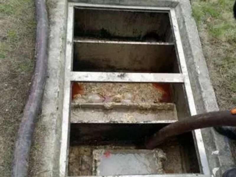 会文镇隔油池清理