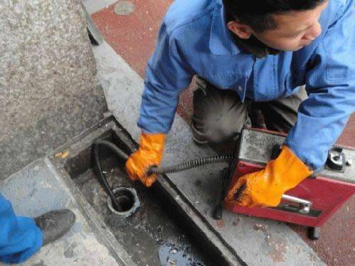 会文镇疏通下水道