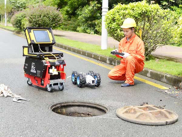 会文镇管道机器人检测